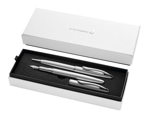 Produktbild: Pelikan F&uuml;ller & Kugelschreiber Jazz Noble Elegance K/P36 Silber