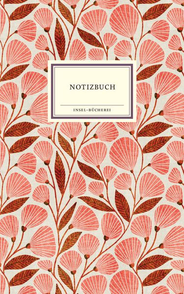 Produktbild: Notizbuch Insel-B&uuml;cherei &raquo;Roter Ginkgo&laquo;