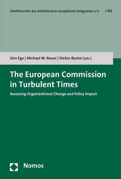 Produktbild: The European Commission in Turbulent Times