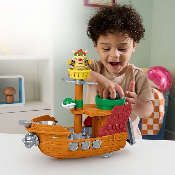Produktbild: Fisher-Price Little People Super Mario Bowser&acute;s Airship