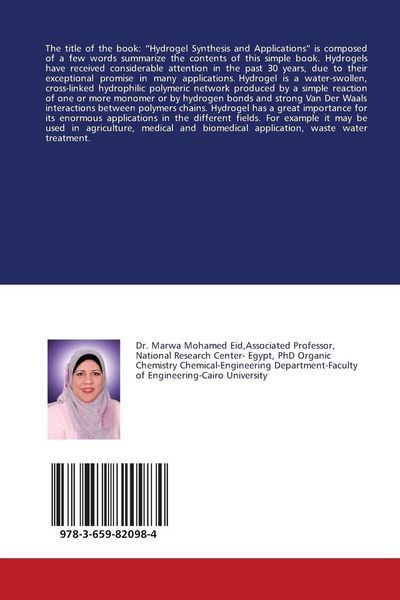 Produktbild: Hydrogel Synthesis and Applications