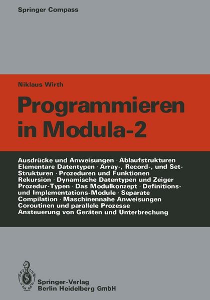Produktbild: Programmieren in Modula-2