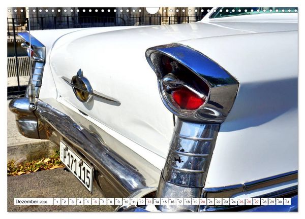 Produktbild: Golden Rocket 88 - Oldsmobile 1957 in Kuba (Wandkalender 2026 DIN A3 quer), CALVENDO Monatskalender