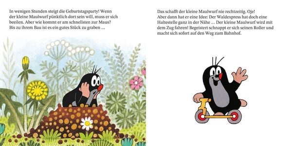 Produktbild: Maxi Pixi 504: Der kleine Maulwurf unterwegs