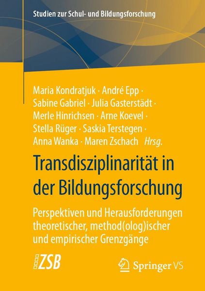 Produktbild: Transdisziplinarit&auml;t in der Bildungsforschung