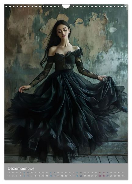 Produktbild: M&auml;rchenhafte Ballerina (Wandkalender 2026 DIN A3 hoch), CALVENDO Monatskalender