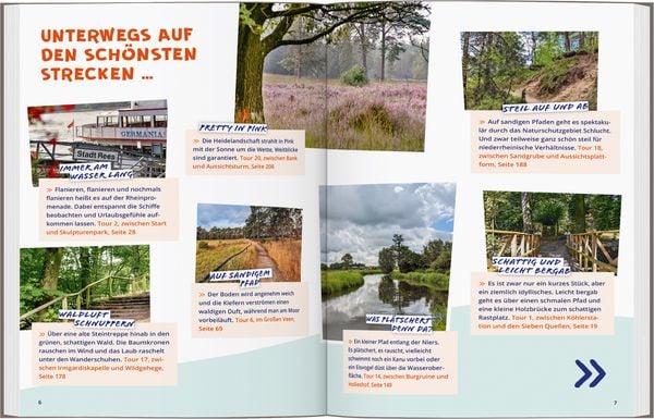 Produktbild: DUMONT Wanderzeit am Niederrhein
