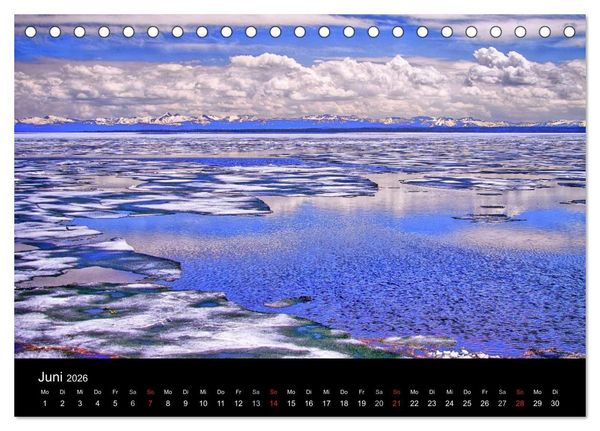 Produktbild: Traumziele in den USA. Der Yellowstone National Park (Tischkalender 2026 DIN A5 quer), CALVENDO Monatskalender