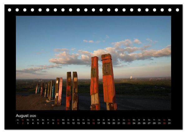 Produktbild: Berge und T&auml;ler im Ruhrgebiet (Tischkalender 2026 DIN A5 quer), CALVENDO Monatskalender