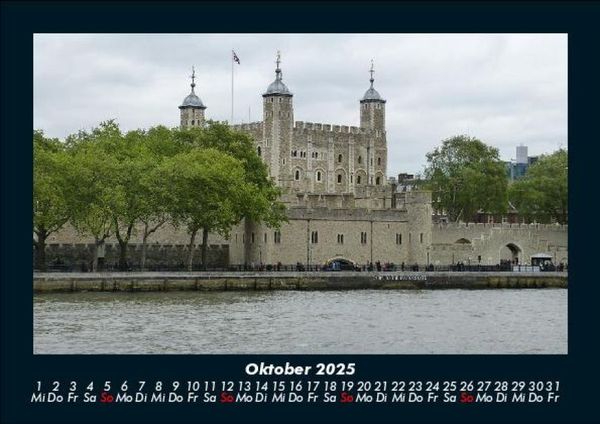 Produktbild: London 2025 Fotokalender DIN A5