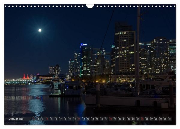 Produktbild: Vancouver Perspektiven (Wandkalender 2026 DIN A3 quer), CALVENDO Monatskalender