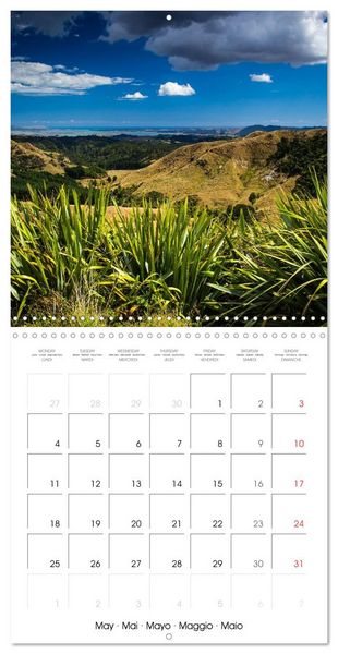 Produktbild: Adventure in Paradise &ndash; New Zealand&rsquo;s North Island (Wall Calendar 2026 12 &times; 12 Inch) CALVENDO 12 Month Wall Calendar
