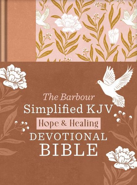 Produktbild: The Hope & Healing Devotional Bible [Doves & Floral Ginger]