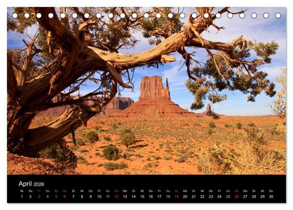 Produktbild: Felslandschaften (Tischkalender 2026 DIN A5 quer), CALVENDO Monatskalender