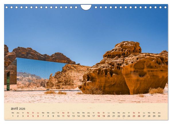 Produktbild: Arabie Saoudite - Royaume des fascinations (Calendrier mural 2026 DIN A4 vertical), CALVENDO calendrier mensuel