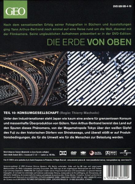 Produktbild: Die Erde von Oben - GEO Edition: Konsumgesellschaft