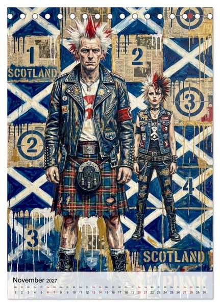 Produktbild: Punk 76 (Tischkalender 2027 DIN A5 hoch), CALVENDO Monatskalender