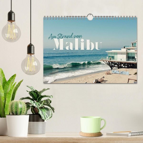 Produktbild: Am Strand von Malibu (Wandkalender 2026 DIN A4 quer), CALVENDO Monatskalender