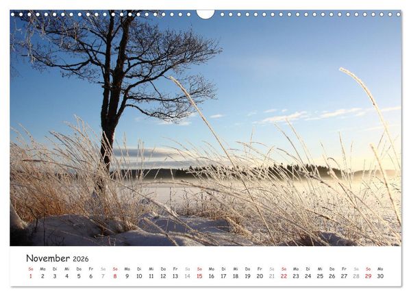 Produktbild: Schwedische Sehnsuchtsorte (Wandkalender 2026 DIN A3 quer), CALVENDO Monatskalender