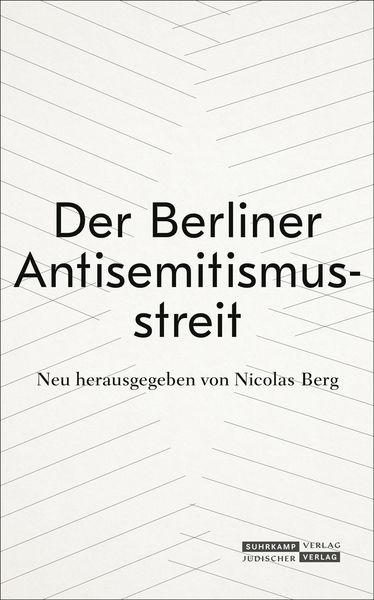Produktbild: Der Berliner Antisemitismusstreit