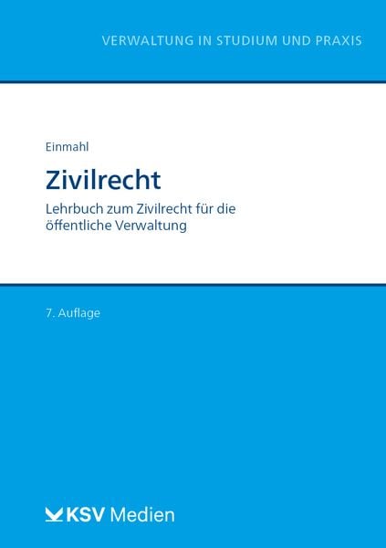 'Zivilrecht' Von 'Matthias Einmahl' - Buch - '978-3-8293-1861-7'