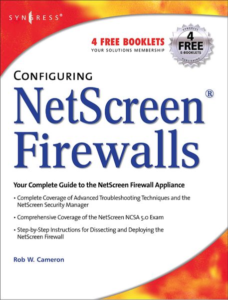 Produktbild: Configuring NetScreen Firewalls