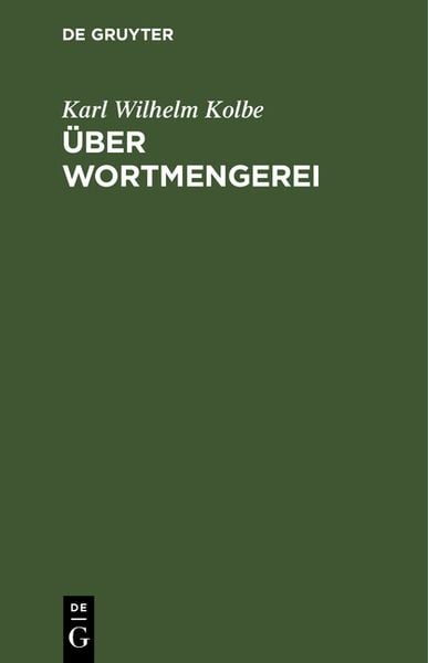 Produktbild: &Uuml;ber Wortmengerei