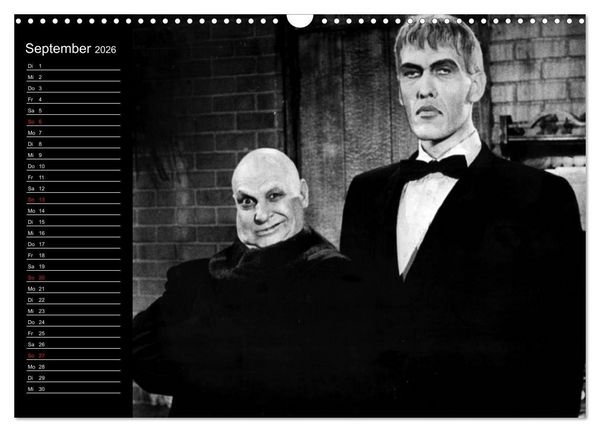 Produktbild: Kultfilme - schwarz-wei&szlig;e Klassiker (Wandkalender 2026 DIN A3 quer), CALVENDO Monatskalender
