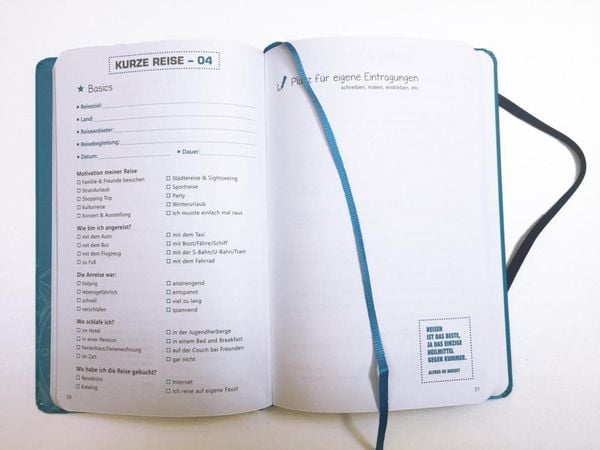Reise Logbuch