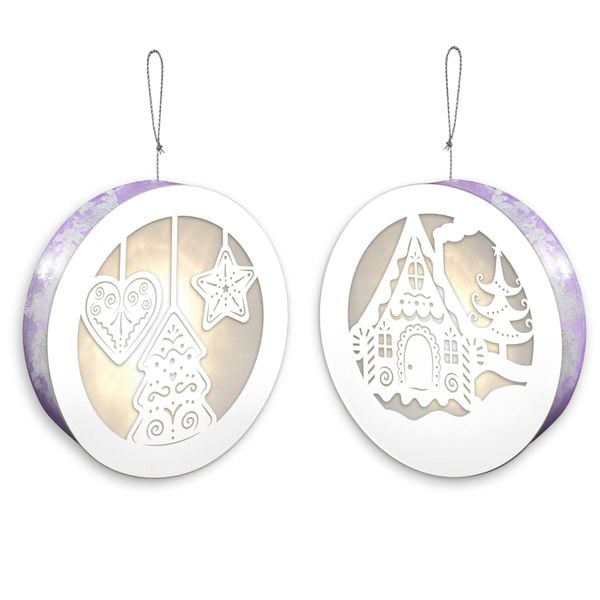 Produktbild: URSUS Light boxes "Gingerbread", &Oslash; 11 cm