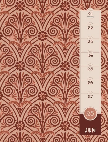 Produktbild: Patterns Wochenplaner Kalender 2027