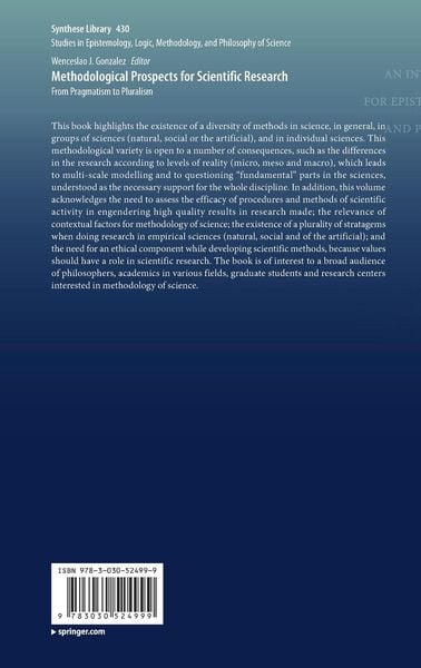 Produktbild: Methodological Prospects for Scientific Research