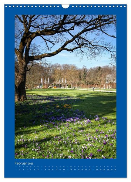 Produktbild: Farbtupferl - Botanischer Garten Augsburg (Wandkalender 2026 DIN A3 hoch), CALVENDO Monatskalender