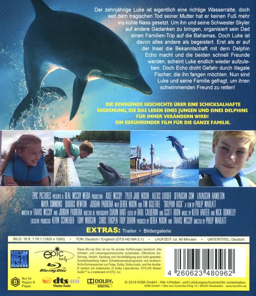 Produktbild: Echo, der Delphin - Eine Freundschaft f&uuml;rs Leben