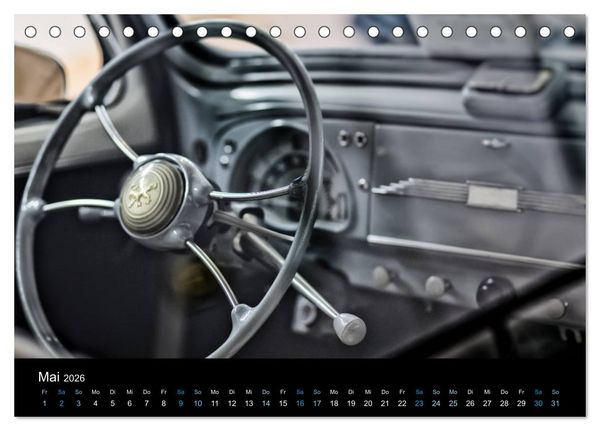 Produktbild: CLASSIC COCKPITS - Funktionale Kunstwerke aus einer anderen Zeit (Tischkalender 2026 DIN A5 quer), CALVENDO Monatskalender