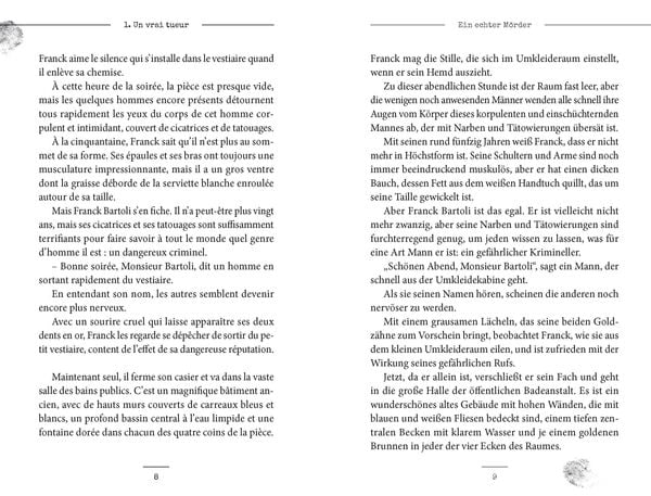 Produktbild: Langenscheidt Krimi zweisprachig Franz&ouml;sisch - Un vrai tueur - Ein echter M&ouml;rder (A2/B1)