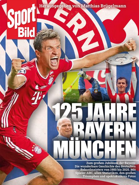 125 Jahre Bayern München, Gebundene Ausgabe von , Delius Klasing, 978-3-667-13071-6