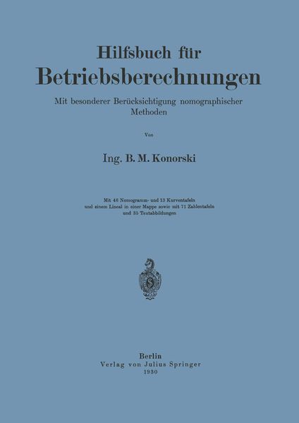 Produktbild: Hilfsbuch f&uuml;r Betriebsberechnungen