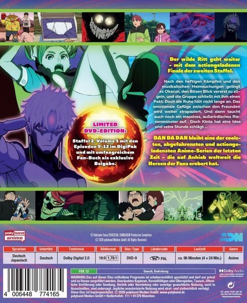 Produktbild: DAN DA DAN - Staffel 2, Volume 3 LTD. - Mit Fan-Buch