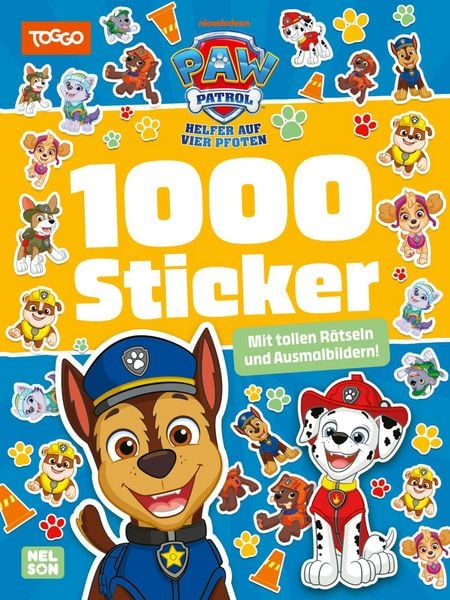 Produktbild: PAW Patrol Mitmachbuch: 1000 Sticker