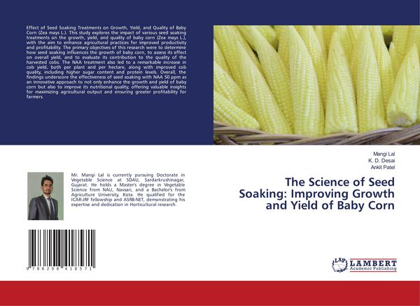 Produktbild: The Science of Seed Soaking: Improving Growth and Yield of Baby Corn