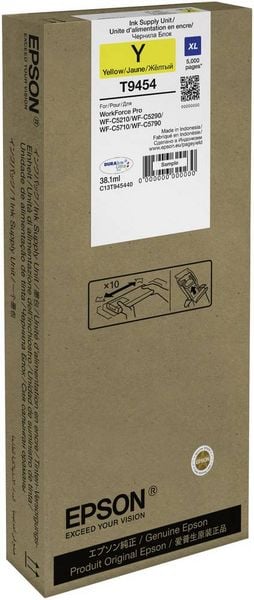 Produktbild: Epson Druckerpatrone T9454 XL Original Gelb C13T945440