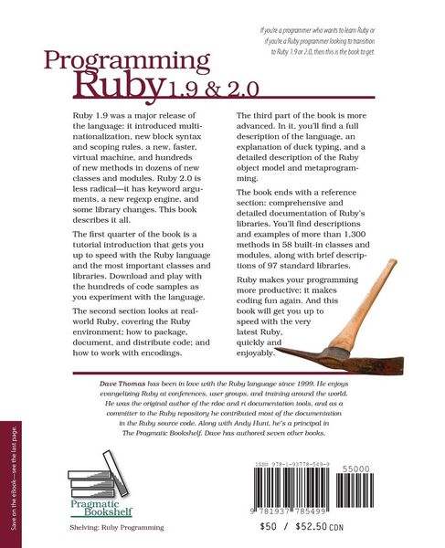 Produktbild: Programming Ruby 1.9 & 2.0