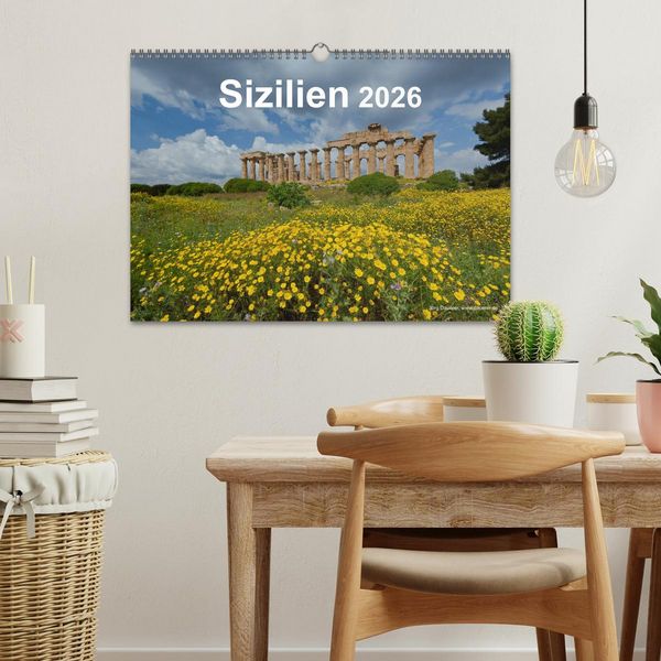 Produktbild: Sizilien 2026 (Wandkalender 2026 DIN A3 quer), CALVENDO Monatskalender