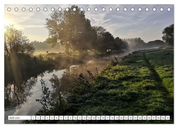 Produktbild: Die Niers im Jahreslauf (Tischkalender 2026 DIN A5 quer), CALVENDO Monatskalender