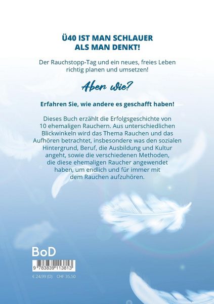 Produktbild: &Uuml;40 - Zeit, mit dem Rauchen aufzuh&ouml;ren. Aber WIE?