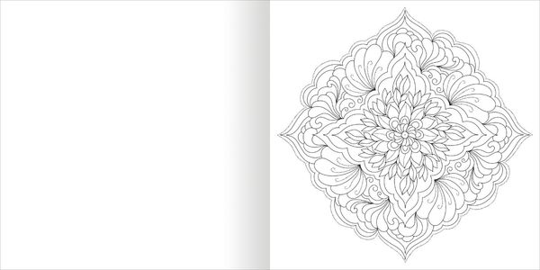 Produktbild: Aquarell-Malblock &ndash; Mandalas