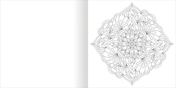 Produktbild: Aquarell-Malblock &ndash; Mandalas