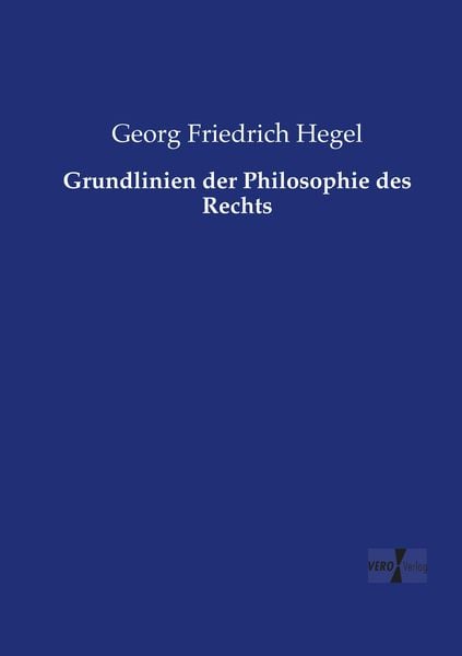 Produktbild: Grundlinien der Philosophie des Rechts