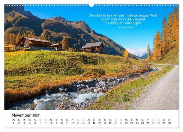 Produktbild: Christliche Bildpoesie 2027 (Wandkalender 2027 DIN A2 quer), CALVENDO Monatskalender
